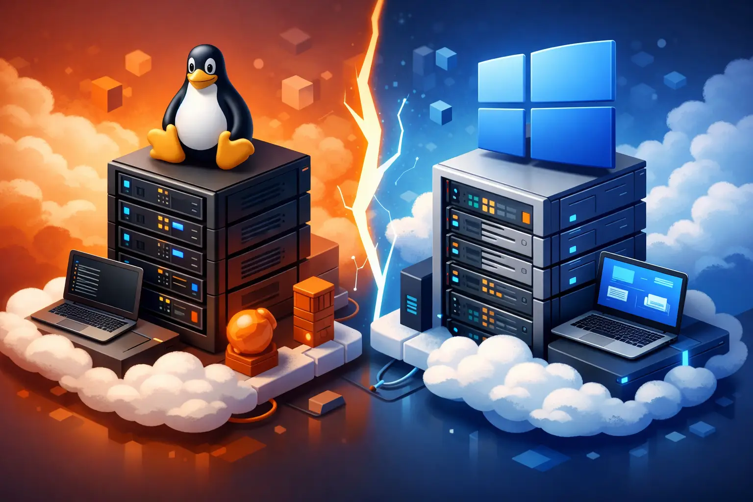 Linux Windows Sunucu Karşılaştırma Rehberi