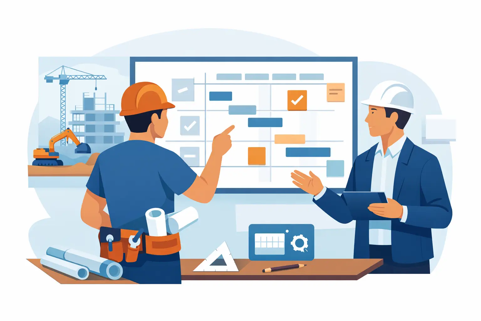 Planning chantier pour artisans sans retards