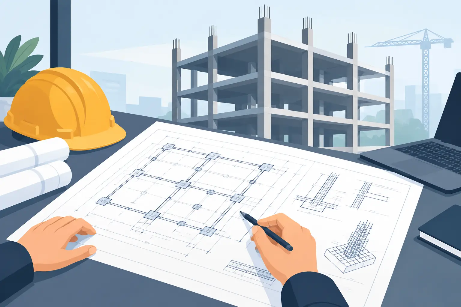 Guide de lecture des plans de structure béton