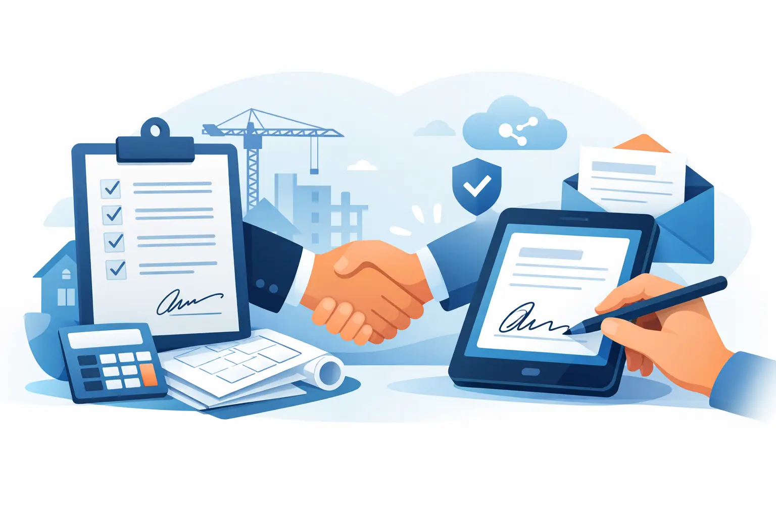 Devis travaux et signature électronique