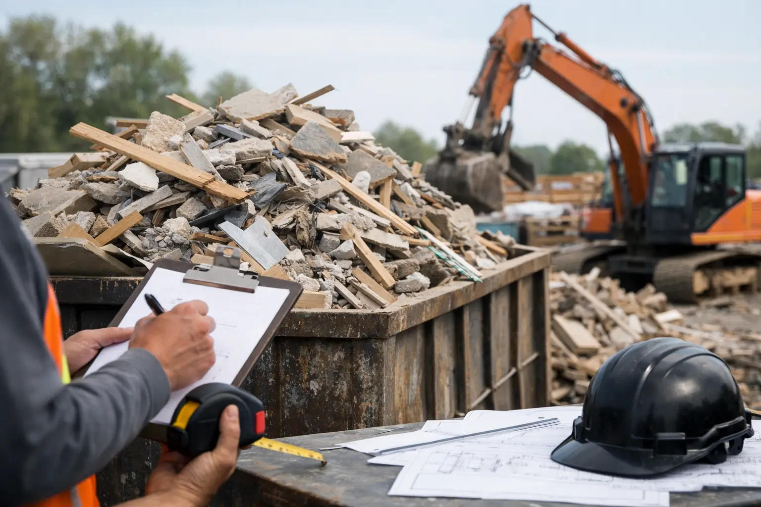 How to Estimate Construction Debris Volume