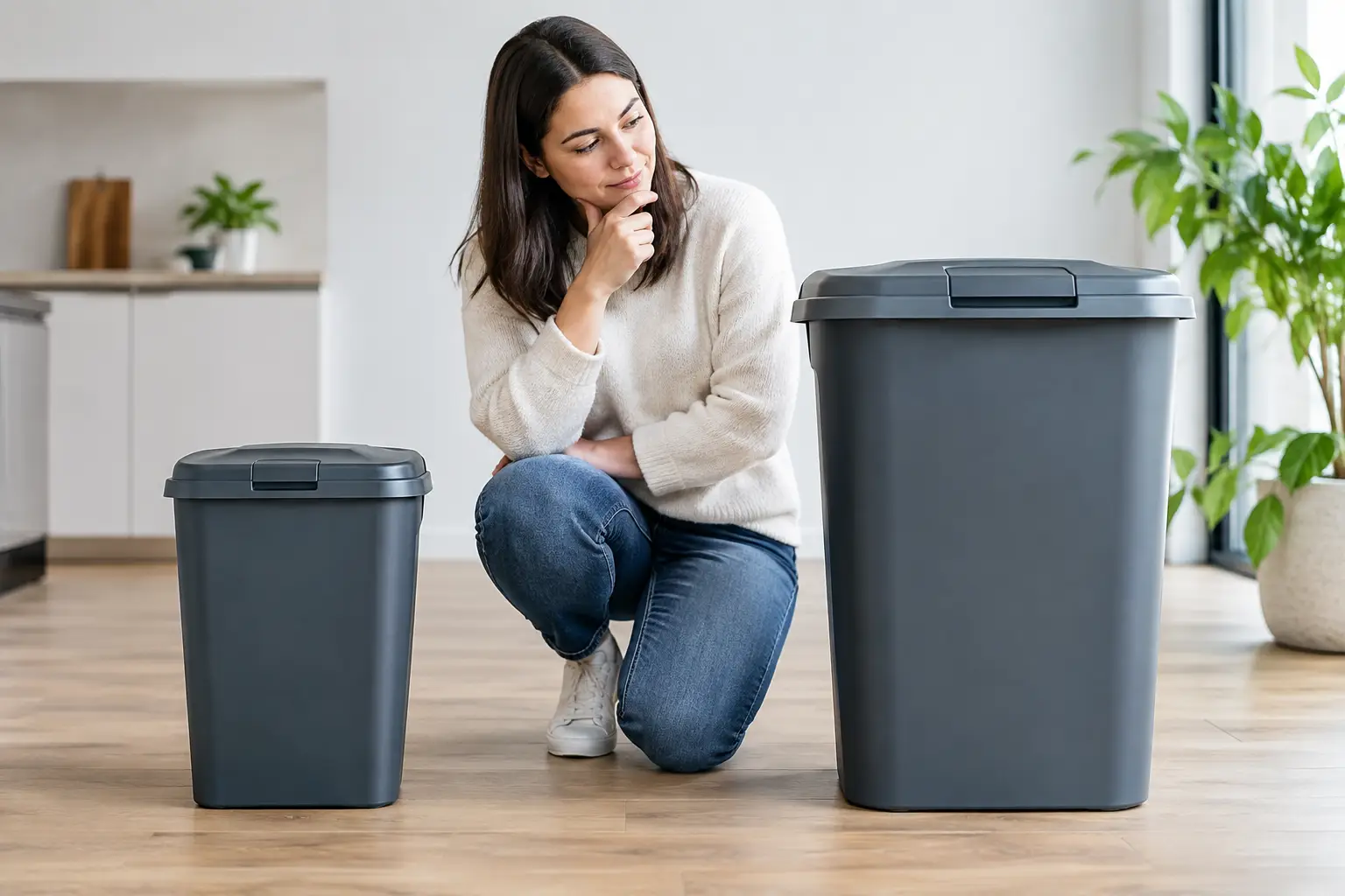 Small Bin or Large Bin? Choose the Right Size