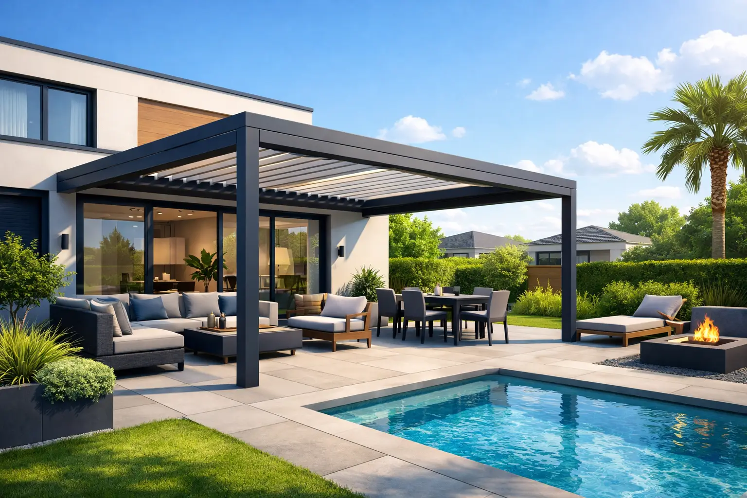 Beste terrasoverkapping voor moderne woning