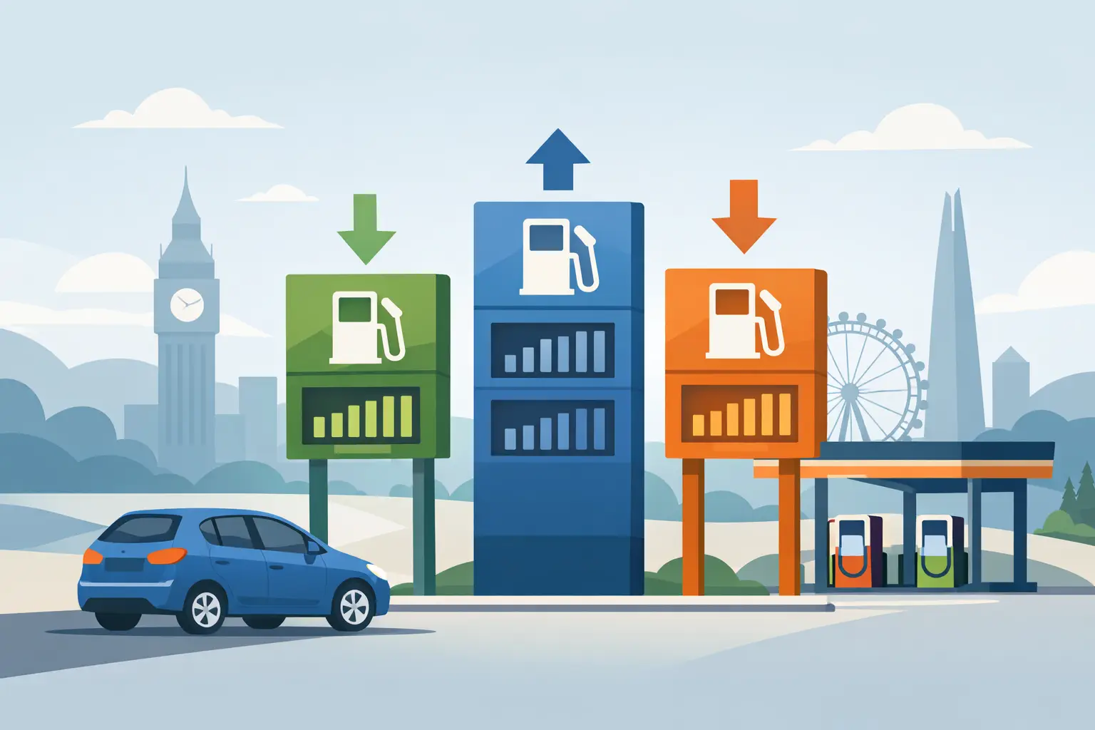 Petrol Station Price Comparison for UK Drivers