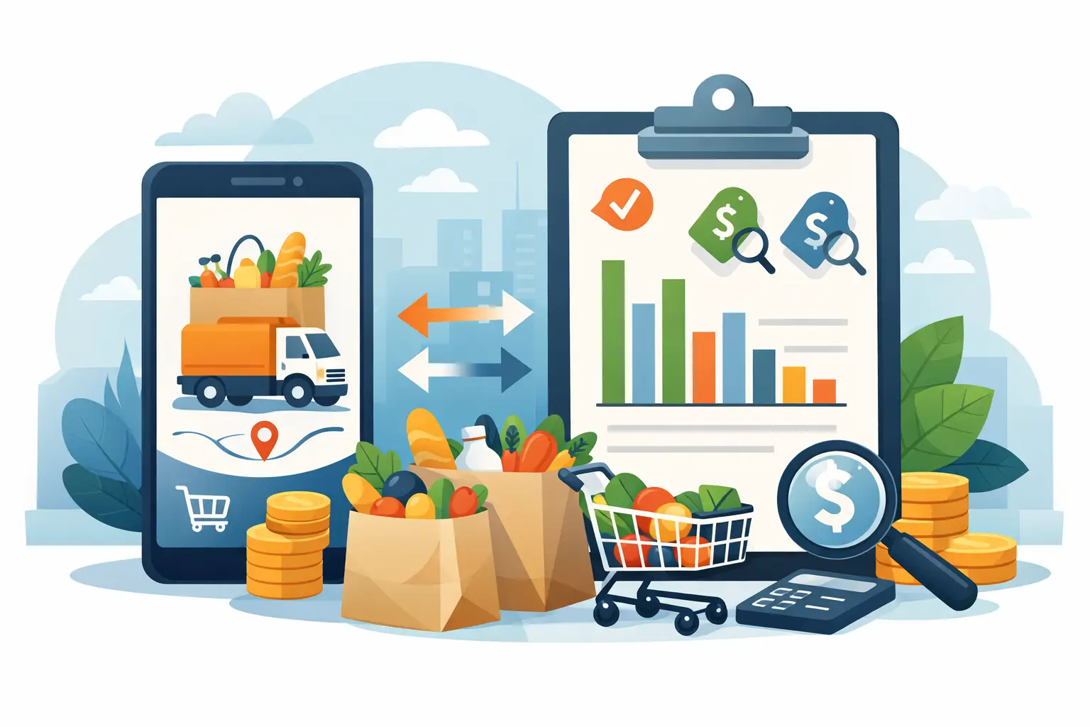 Supermarket Delivery Price Comparison That Saves