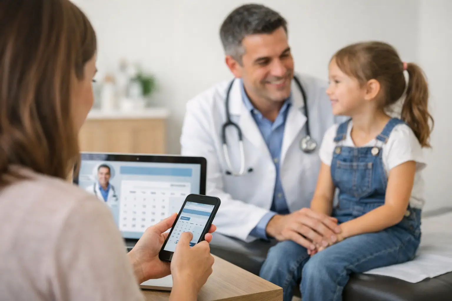 Cómo book child doctor online sin estrés