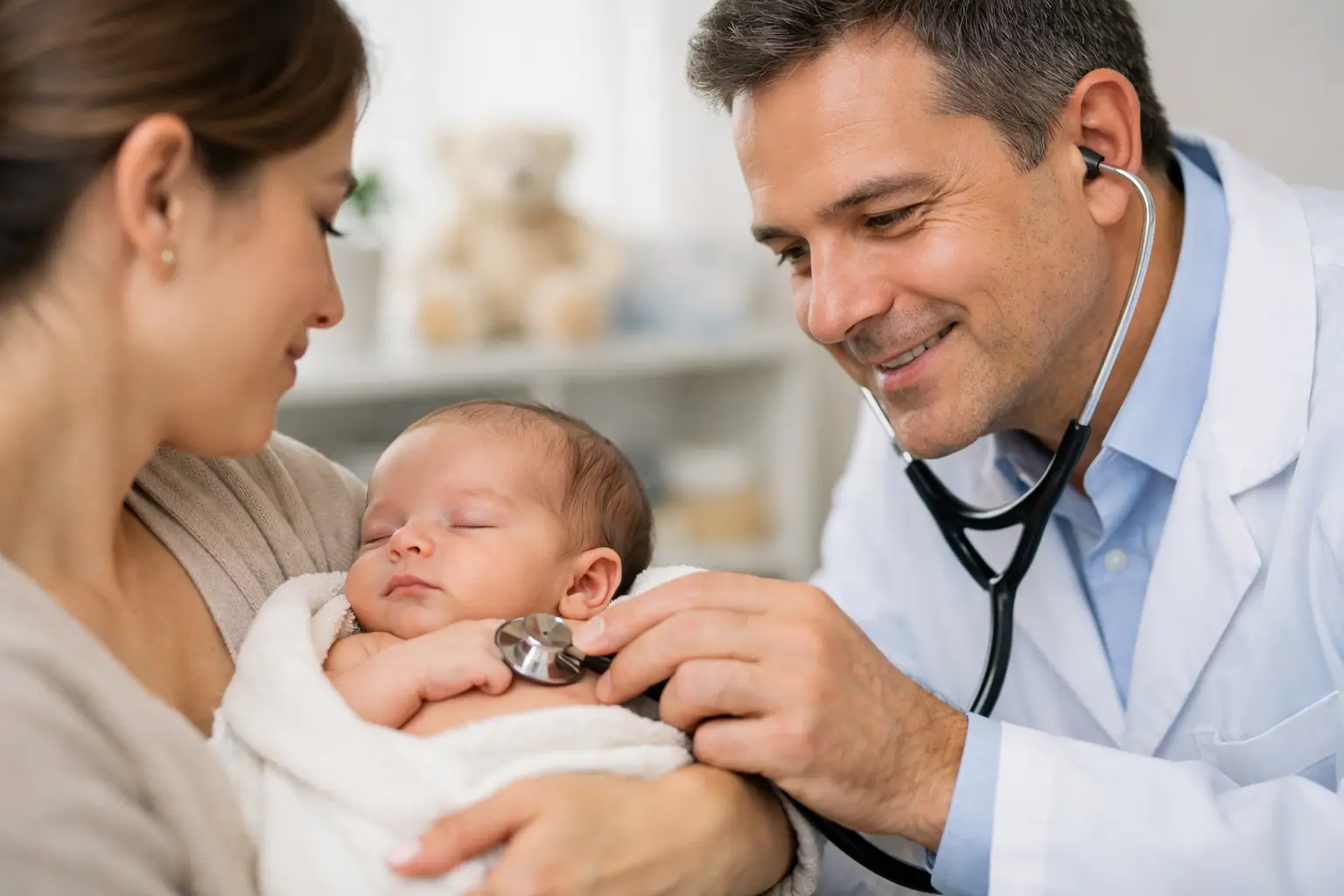 Newborn Pediatric Care Guide para padres
