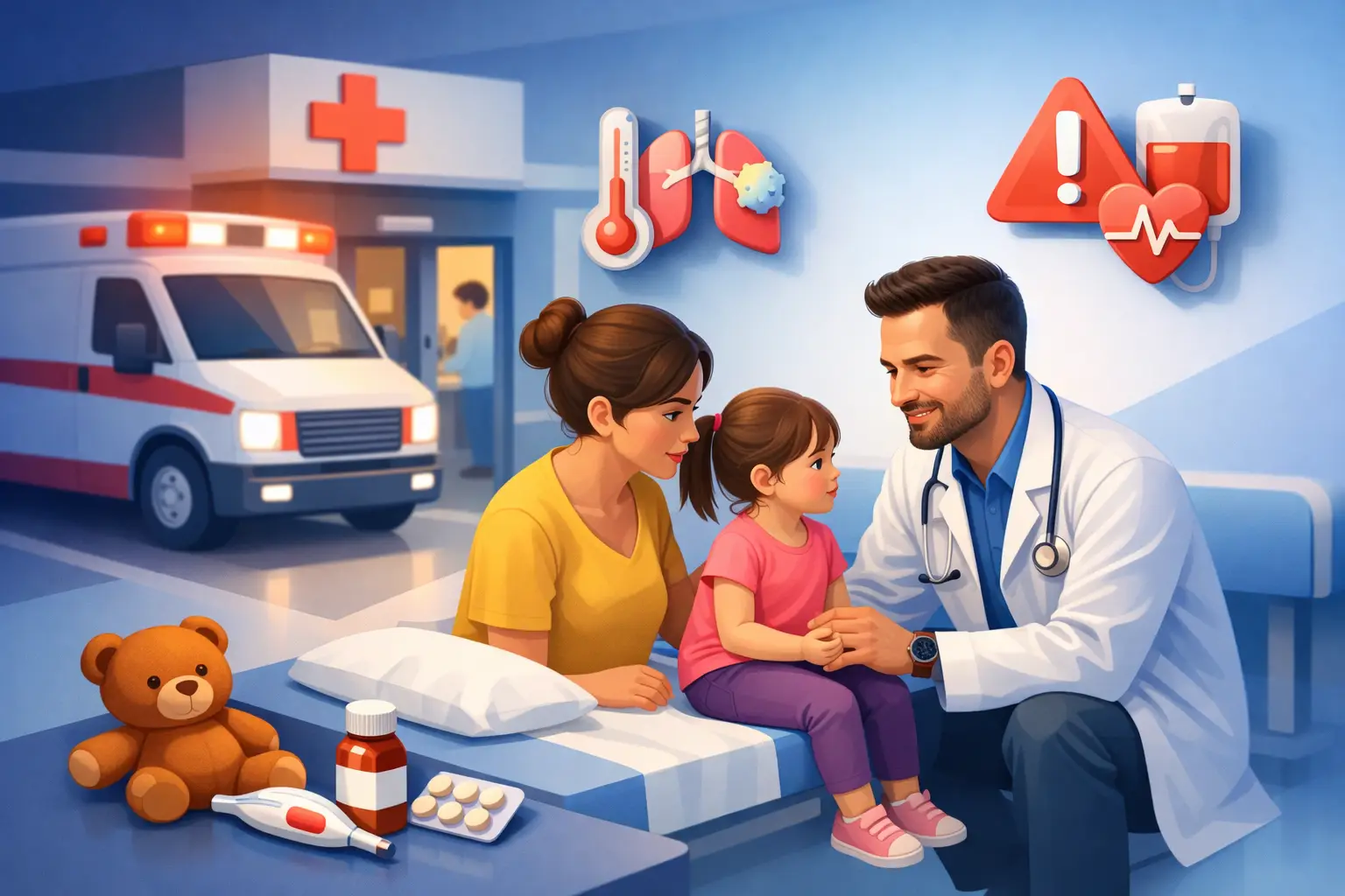 Cuándo ir a urgencias pediátricas