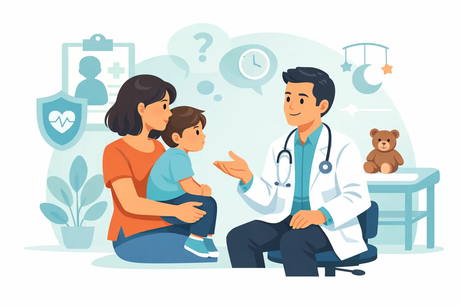 Cuándo llevar a mi hijo al pediatra