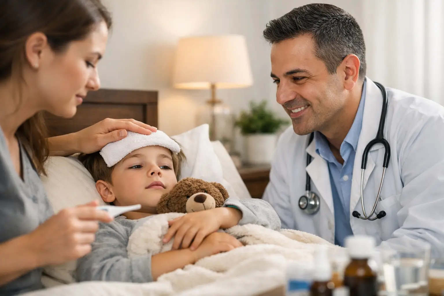 Best home fever care tips para niños