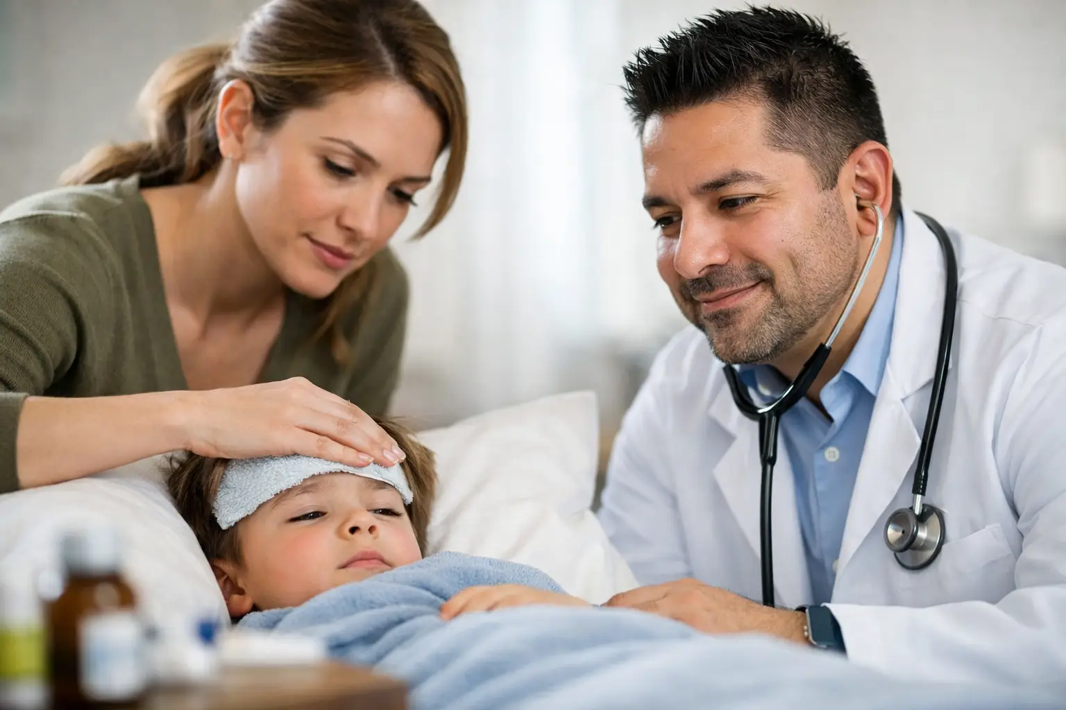Guía de fiebre infantil para padres