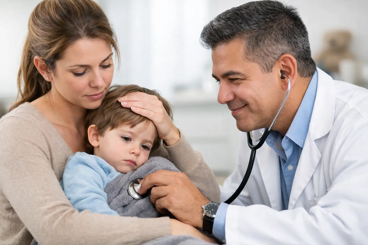 Fiebre infantil: cuándo ver al pediatra