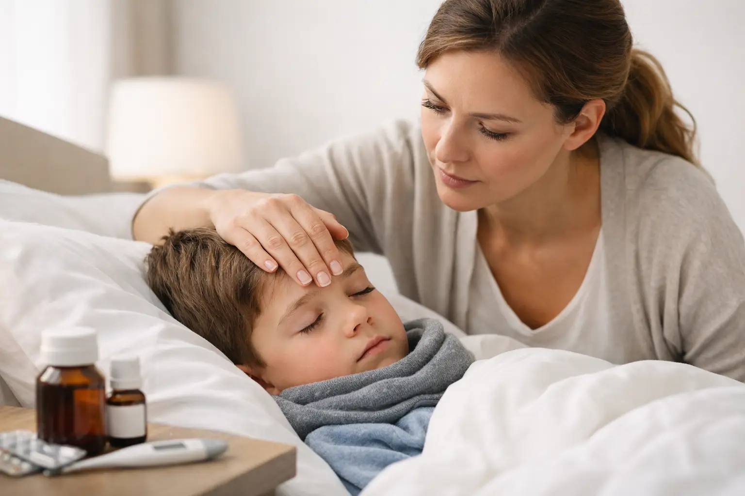 Qué hacer si mi hijo tiene fiebre