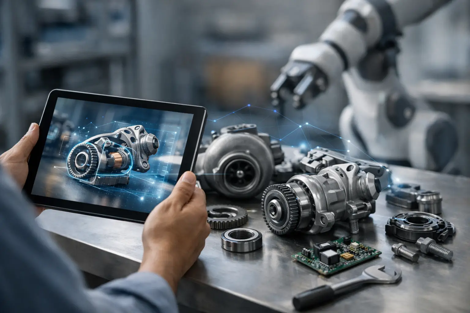 AI Spare Parts Identification for Faster Repairs