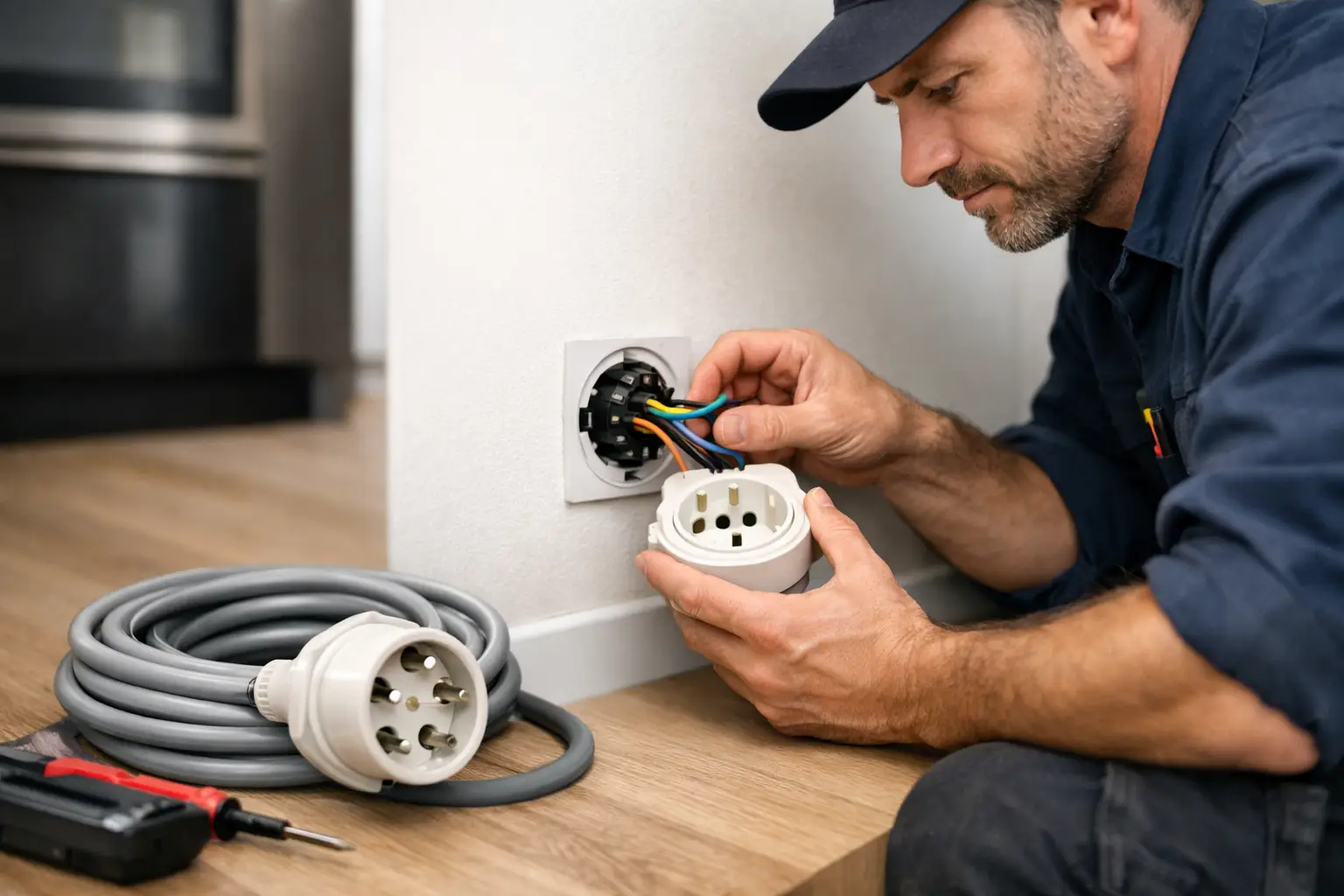 Perilex aansluiting installeren door vakman