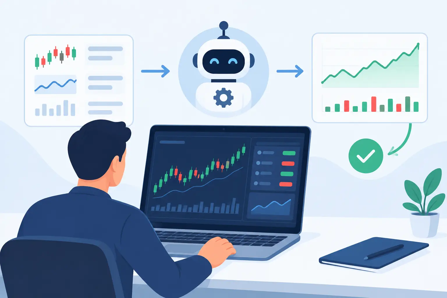 How an Automated Trading Strategy Simulator Works