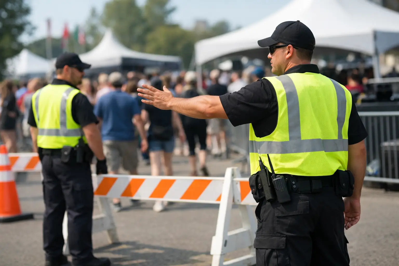 Municipal Event Traffic Officers for Safer Access