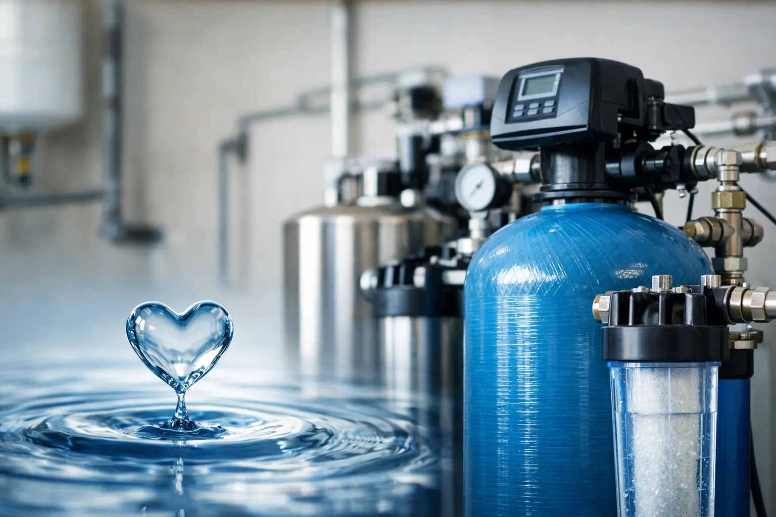 Zero maintenance water system