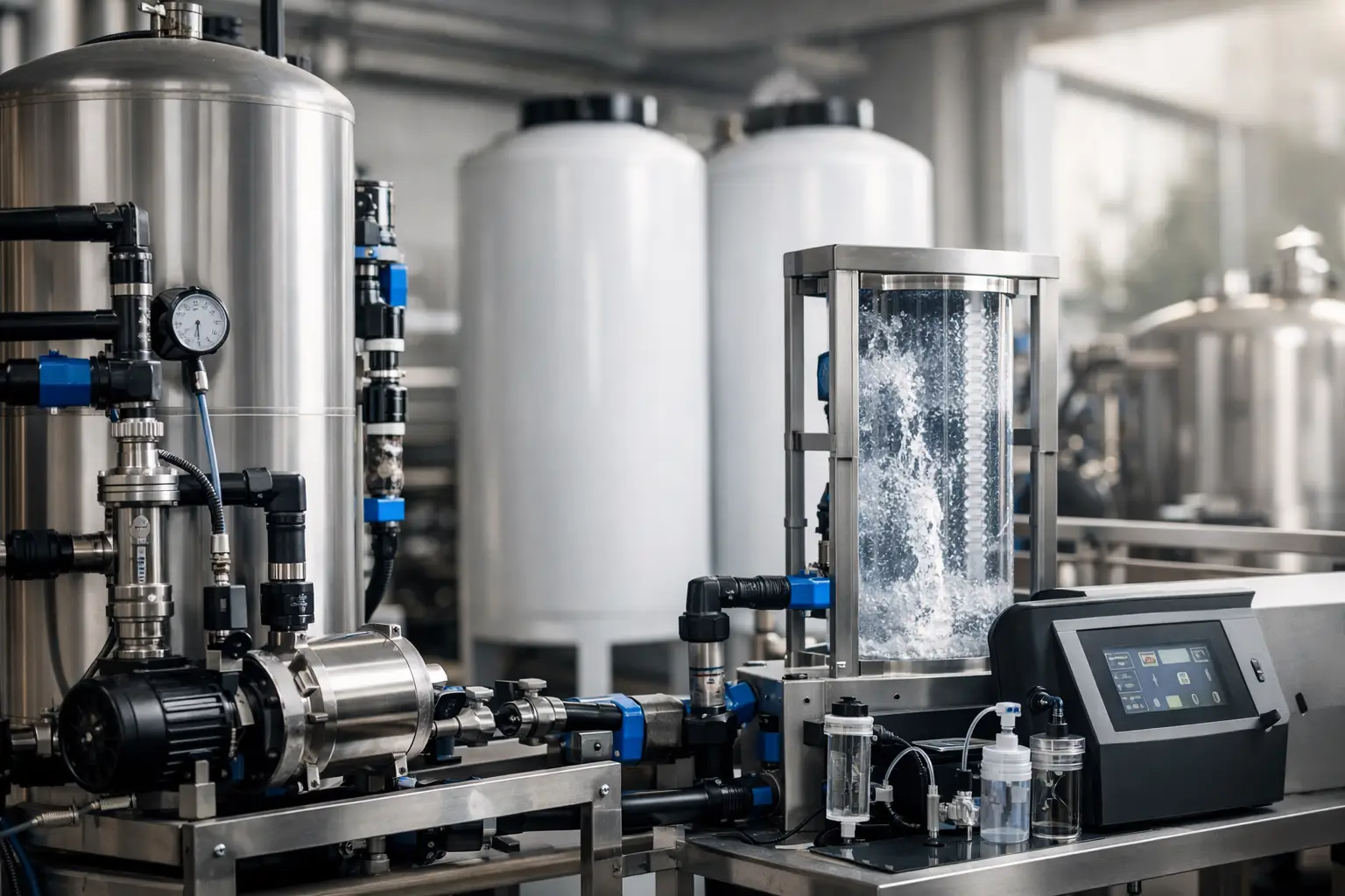 No filter water treatment system