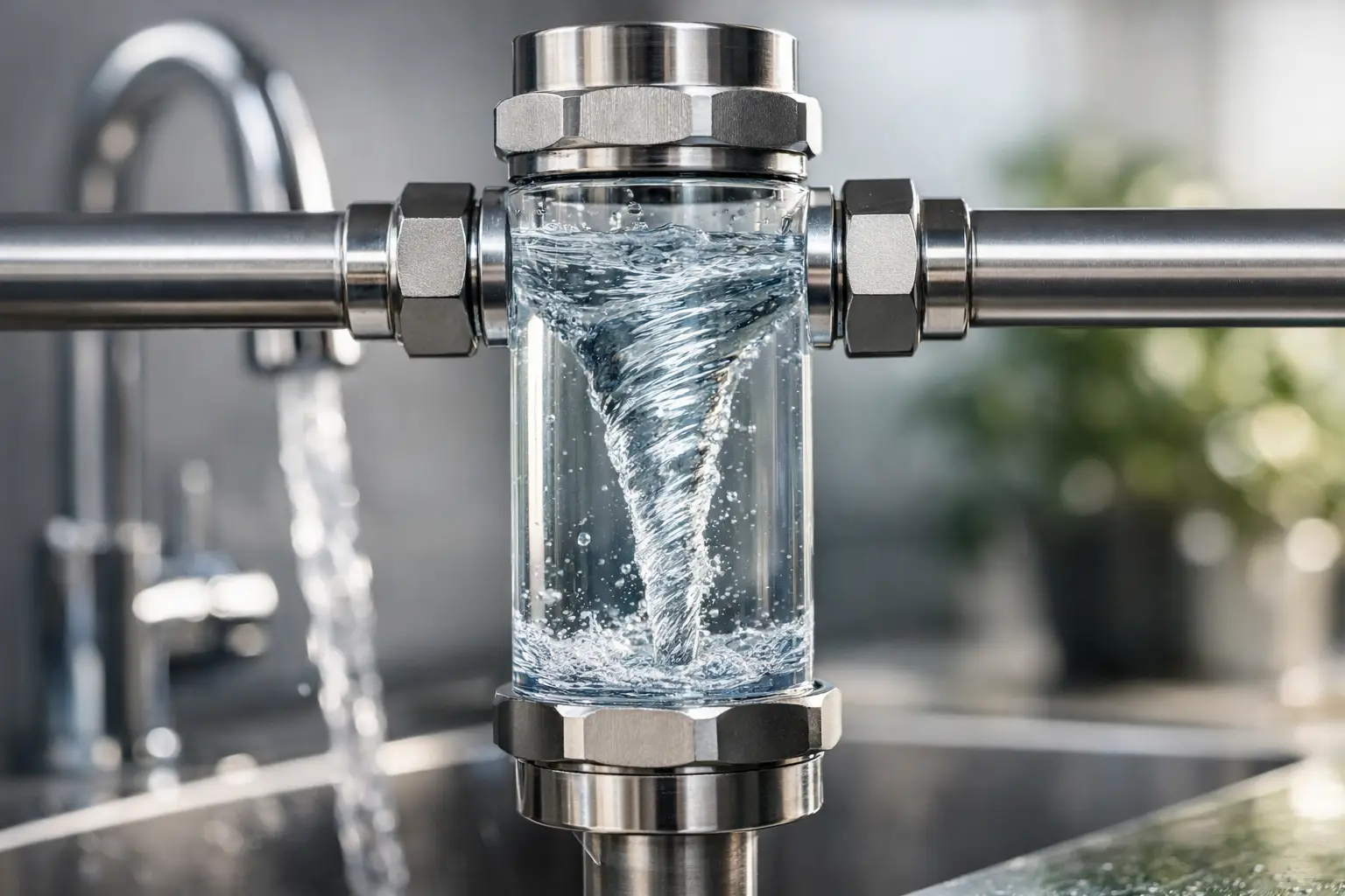 Water vortex revitaliser