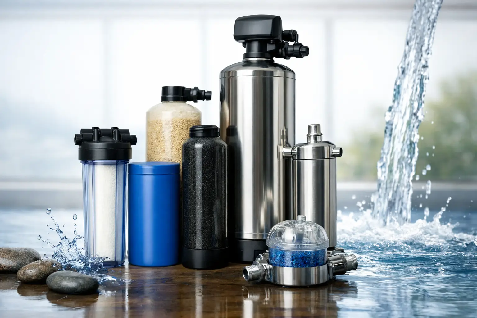Non electric water treatment