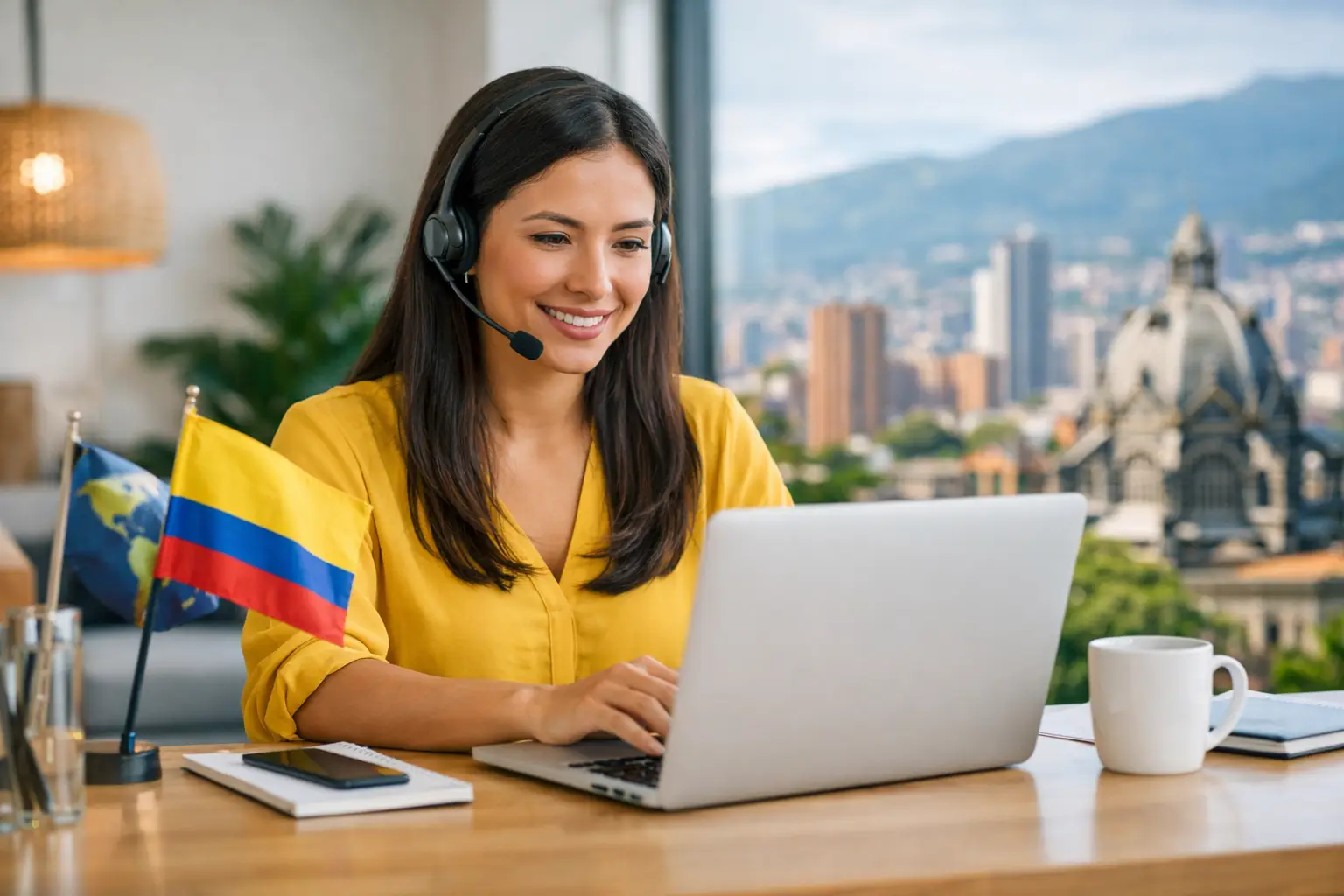 Contratar talento colombiano remoto bien