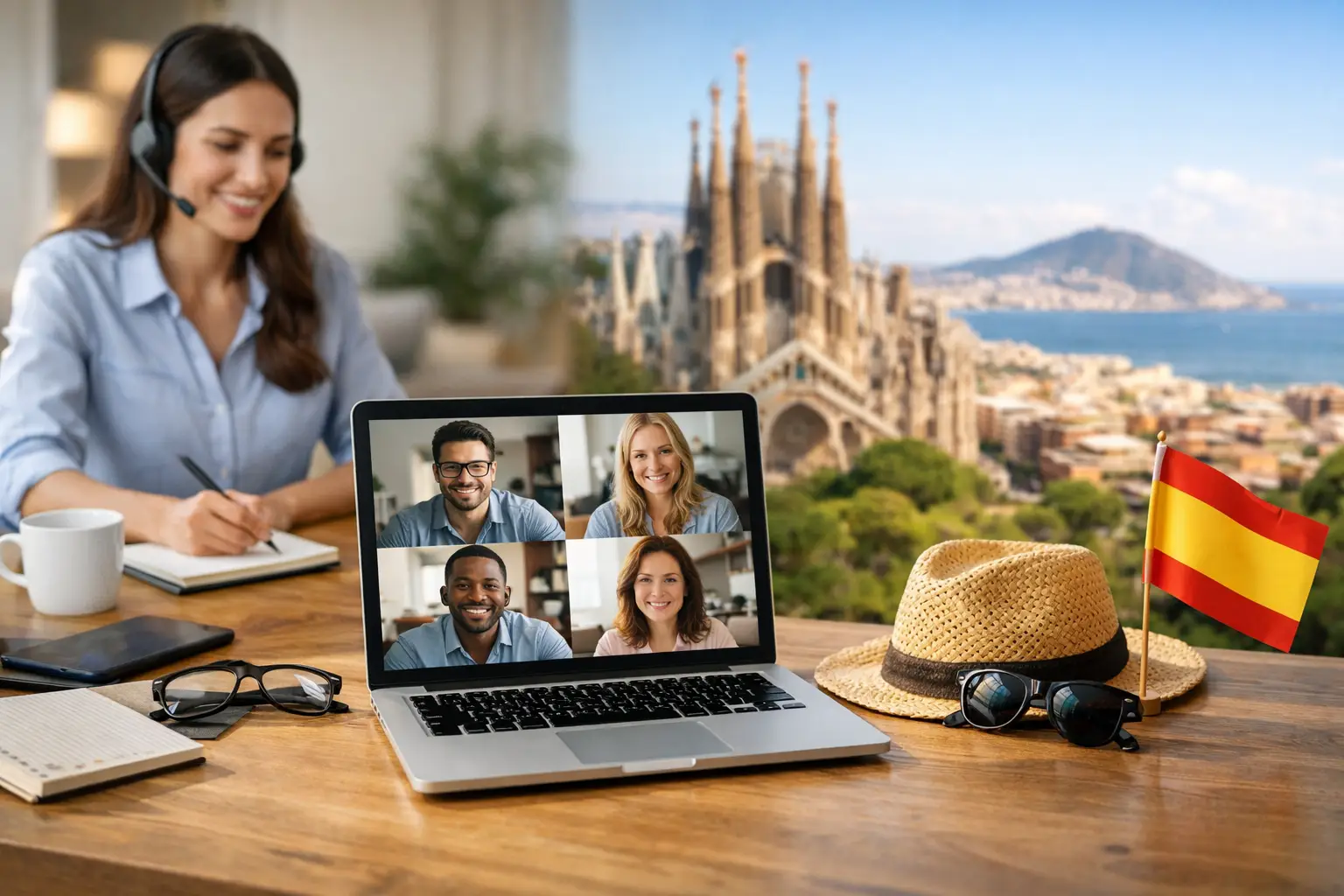 Contratar talento remoto en España bien