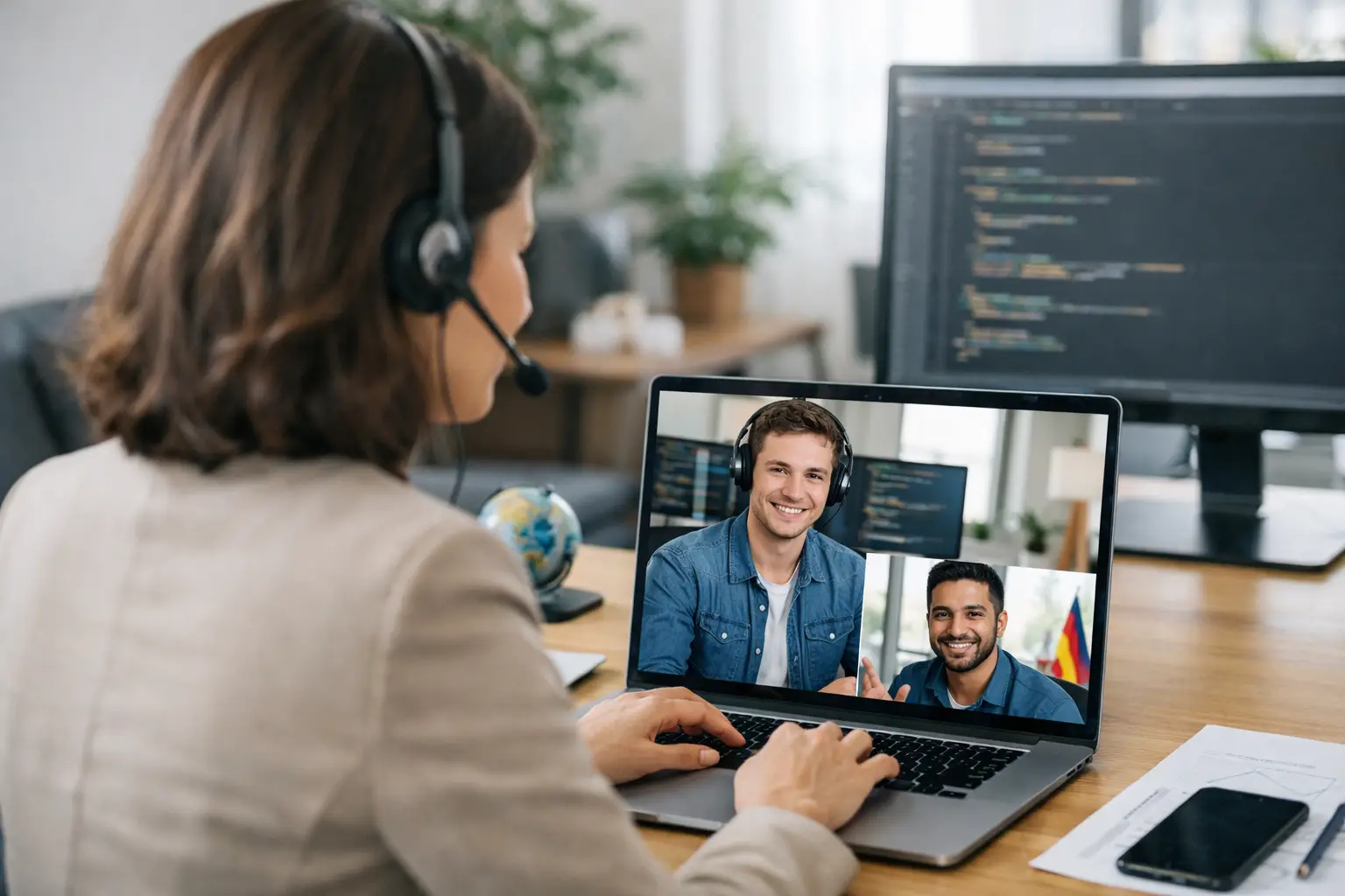 Cómo reclutar programadores remotos bilingües