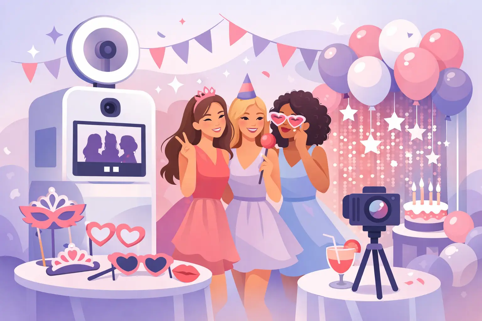 Sweet 16 Photo Booth Rental Ideas