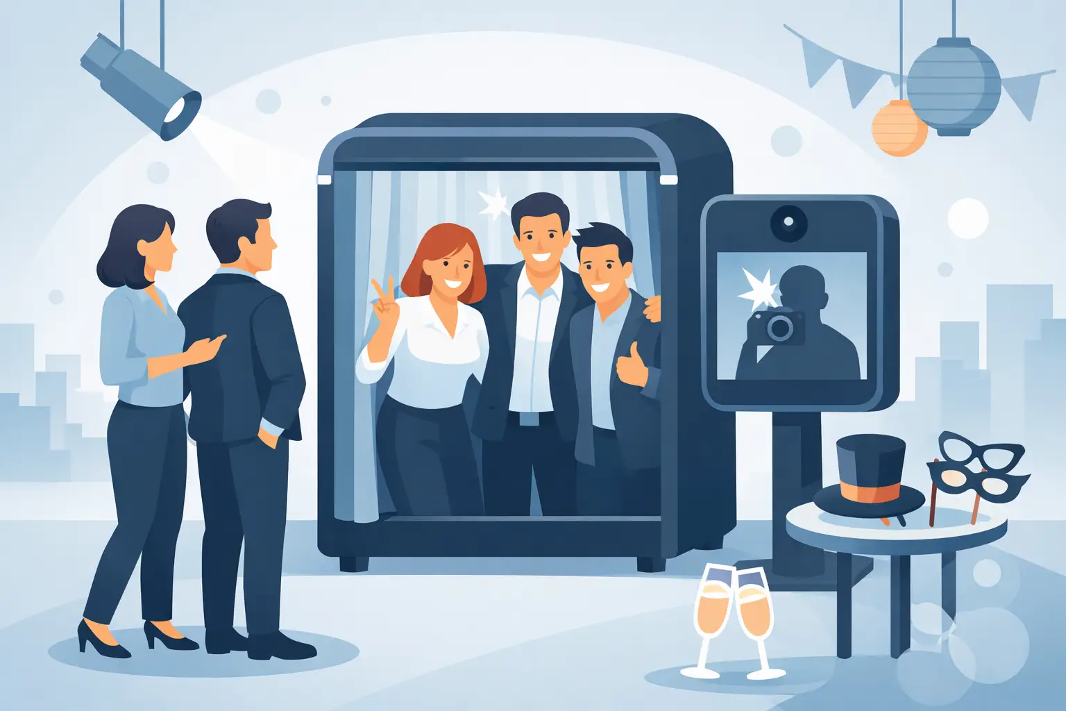 Corporate Event Photo Booth Rental Done Right