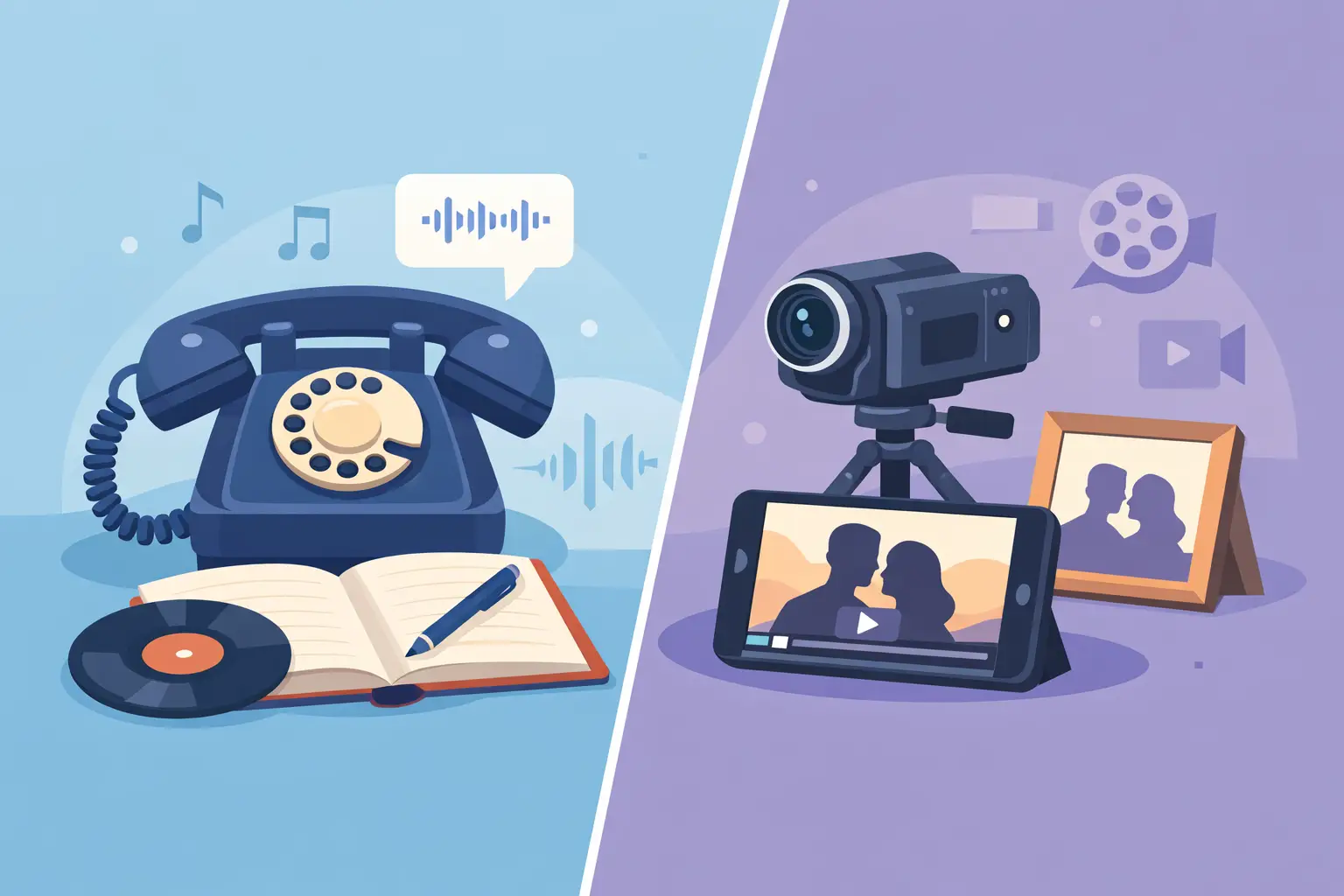 Audio Guestbook vs Video Guestbook