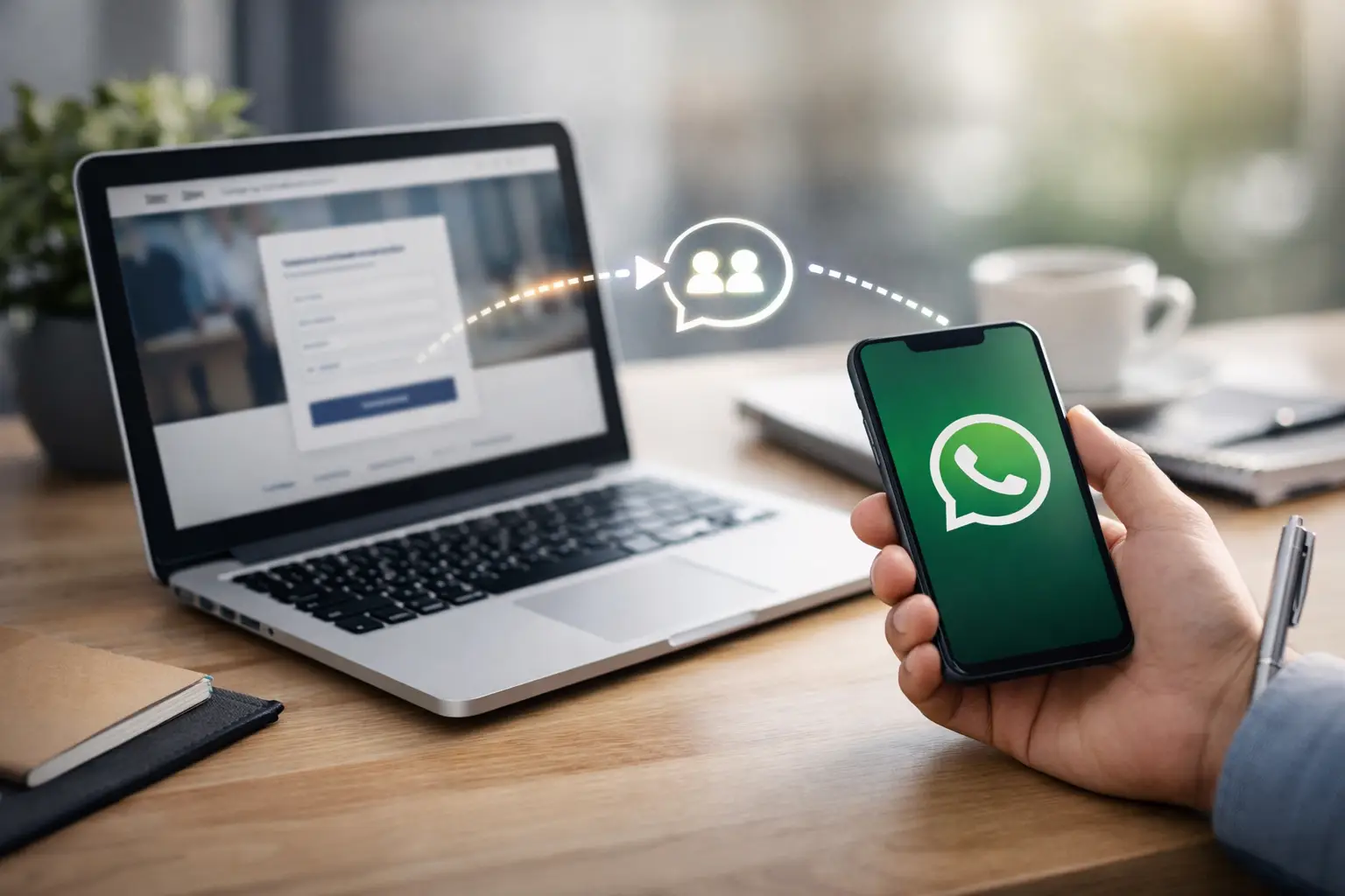 Como conectar site ao WhatsApp sem perder leads