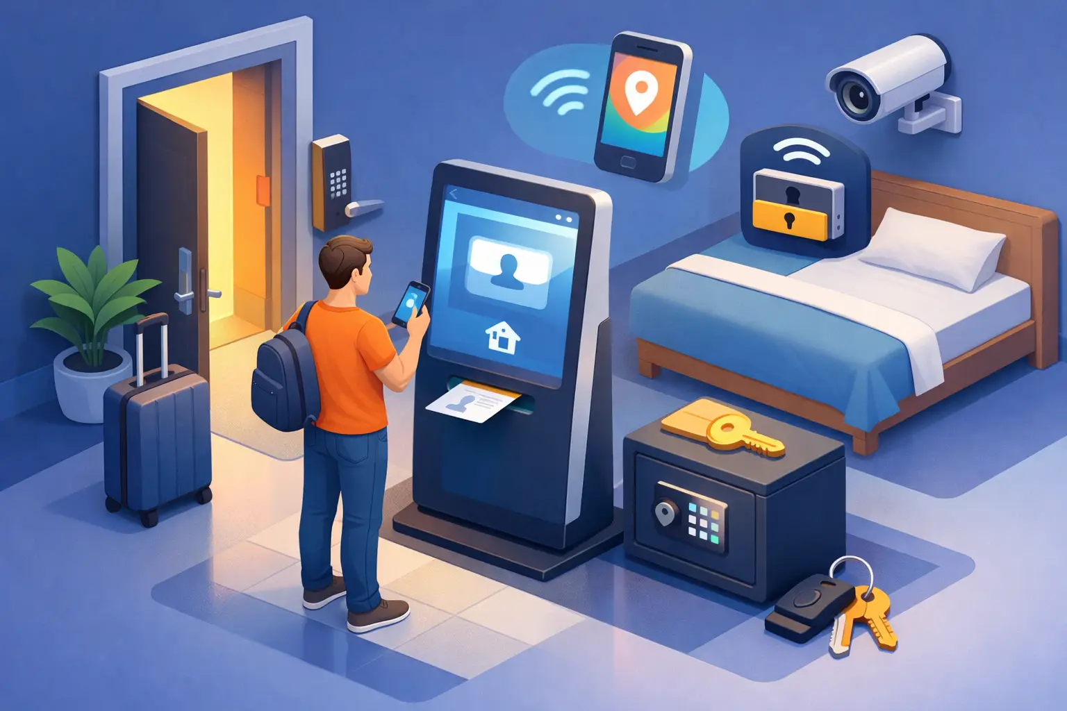 Come gestire check-in senza reception