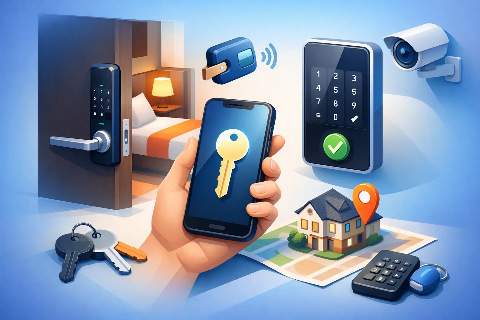 Accesso senza chiavi per affittacamere: conviene?