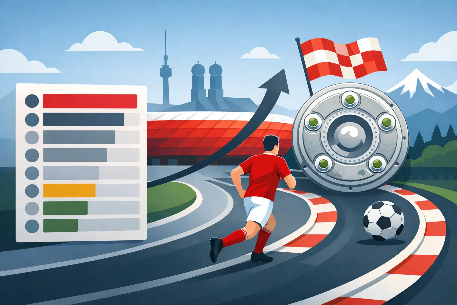 Cover image for article: טבלת בונדסליגה והמרוץ של באיירן לאליפות