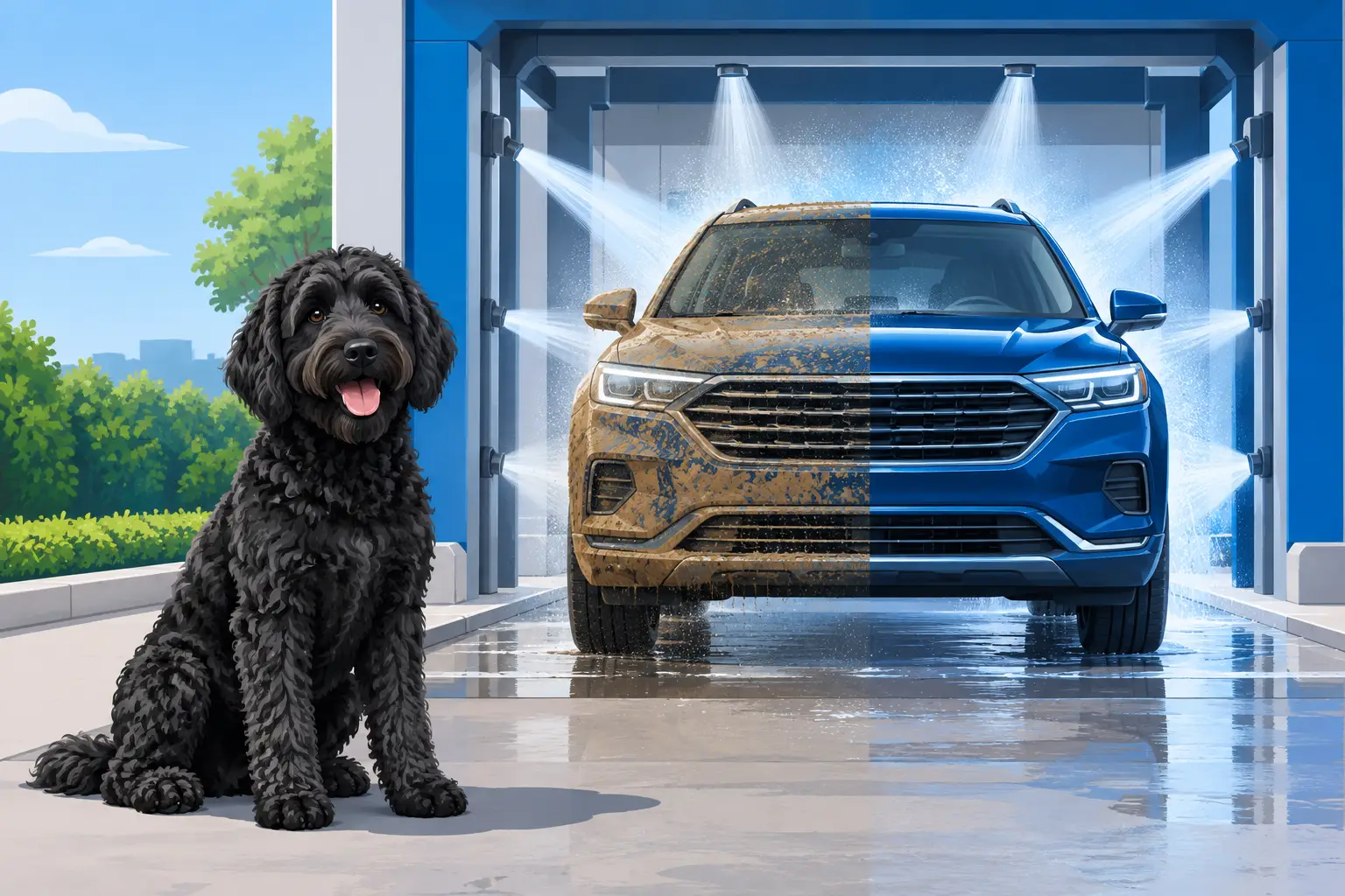Automatic Wash Safety: What Touchless Means