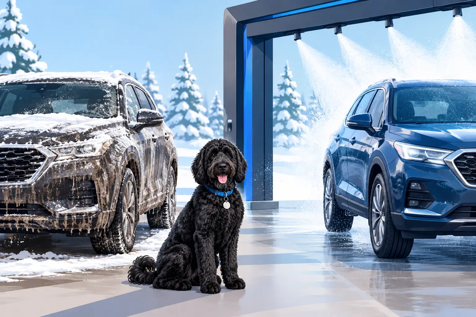 When to Wash Car After a Snowstorm Safely