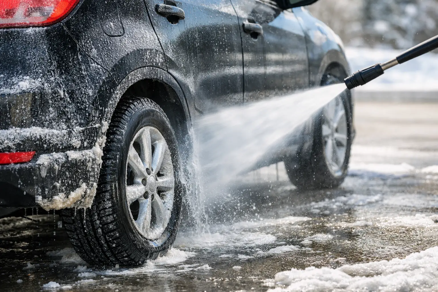 When to Wash Salt Off Your Car