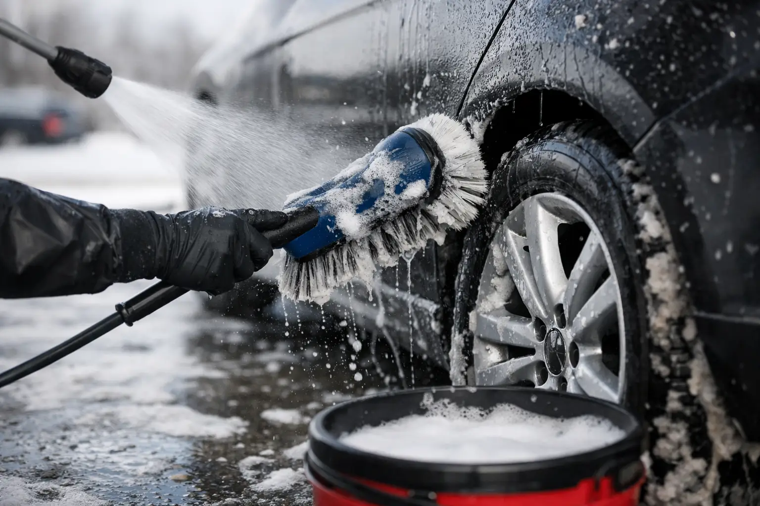 Winter Car Wash Road Salt Removal Tips
