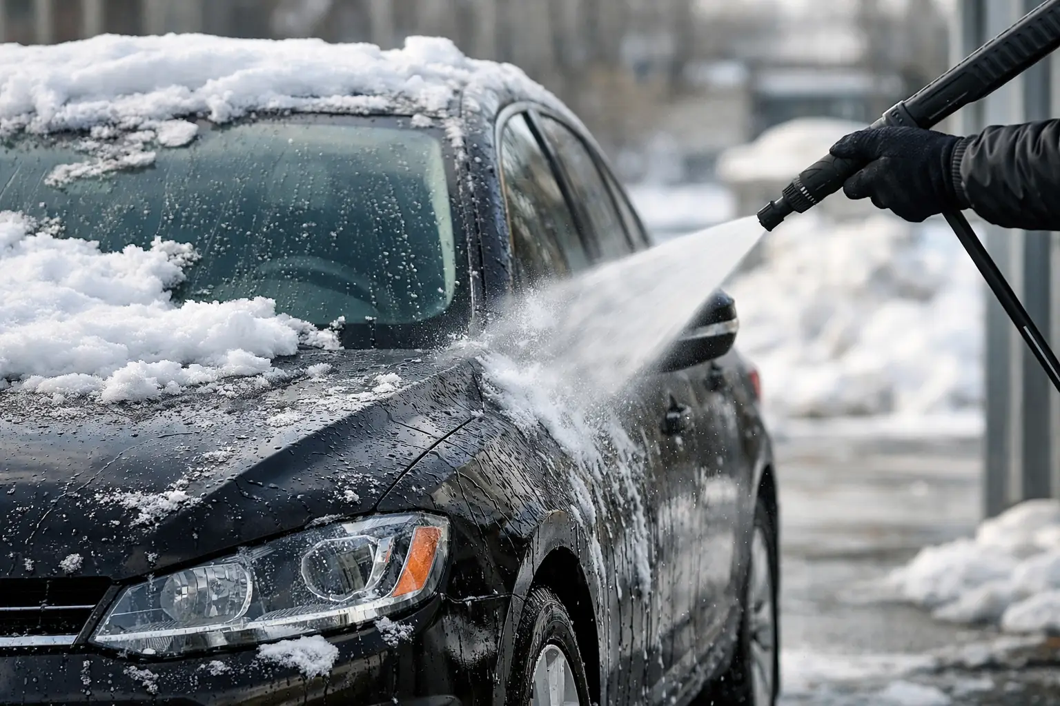 Should You Wash Car After Snow? Yes