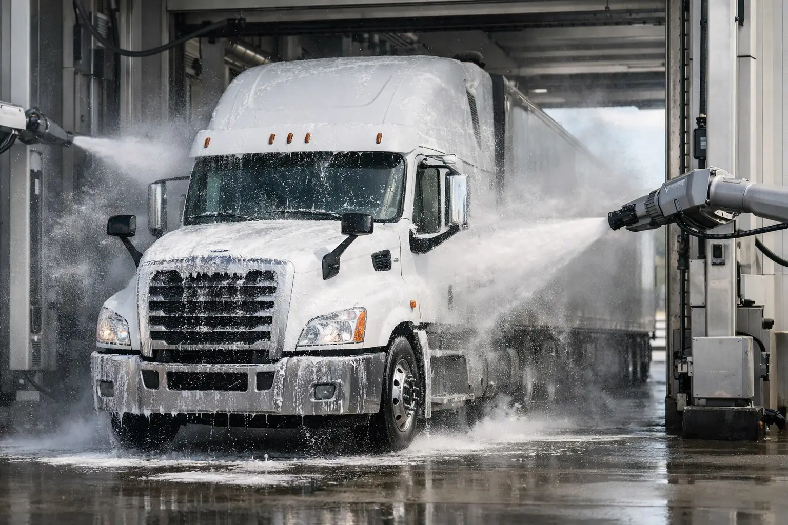 How a Touchless Car Wash for Trucks Works