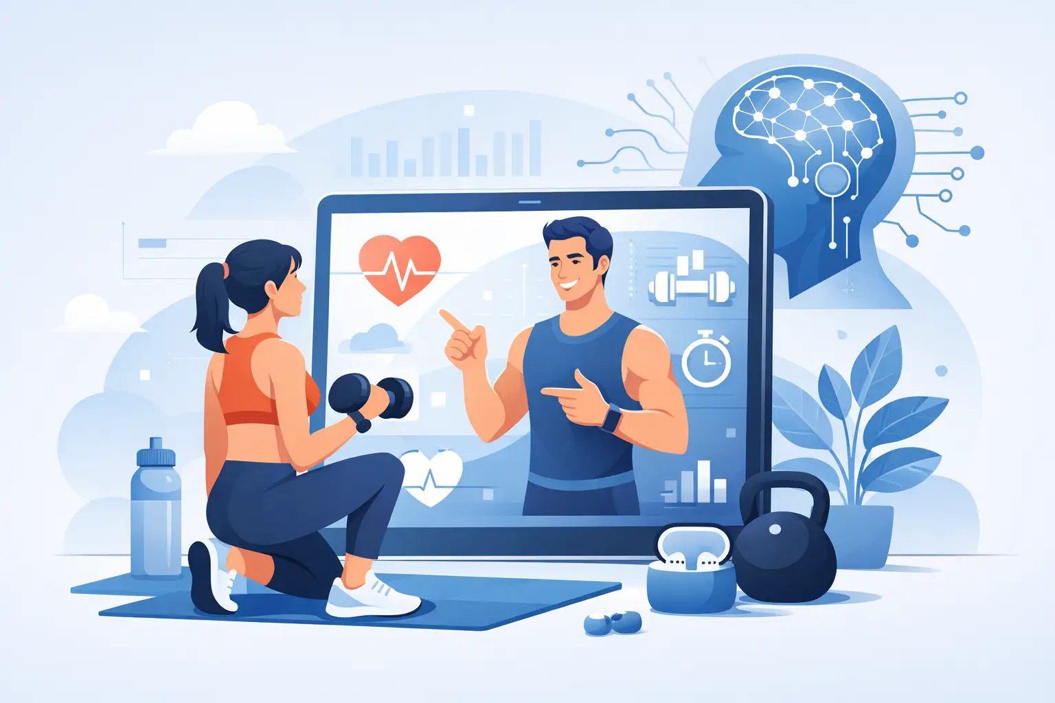 How Does an AI Fitness Coach Work?