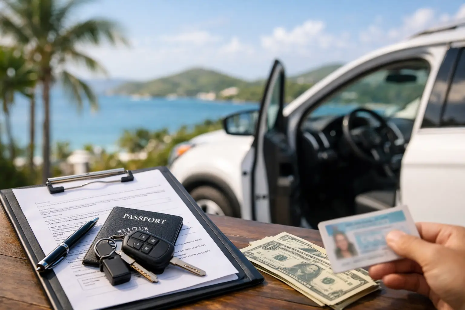 Rental Documents Required for St. Thomas Cars