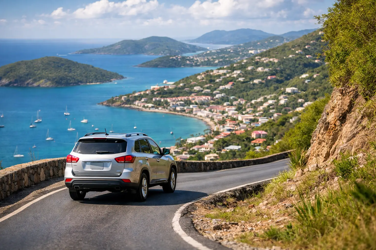 How to Handle Hillside Driving in St. Thomas