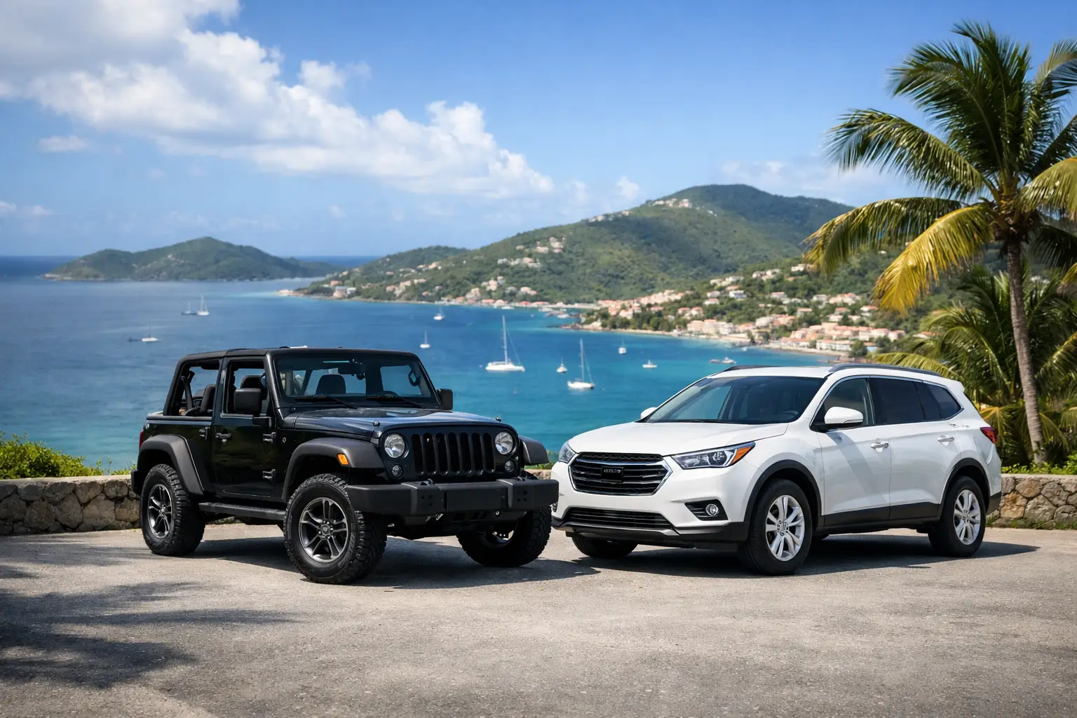 Jeep Versus SUV Rentals in St. Thomas