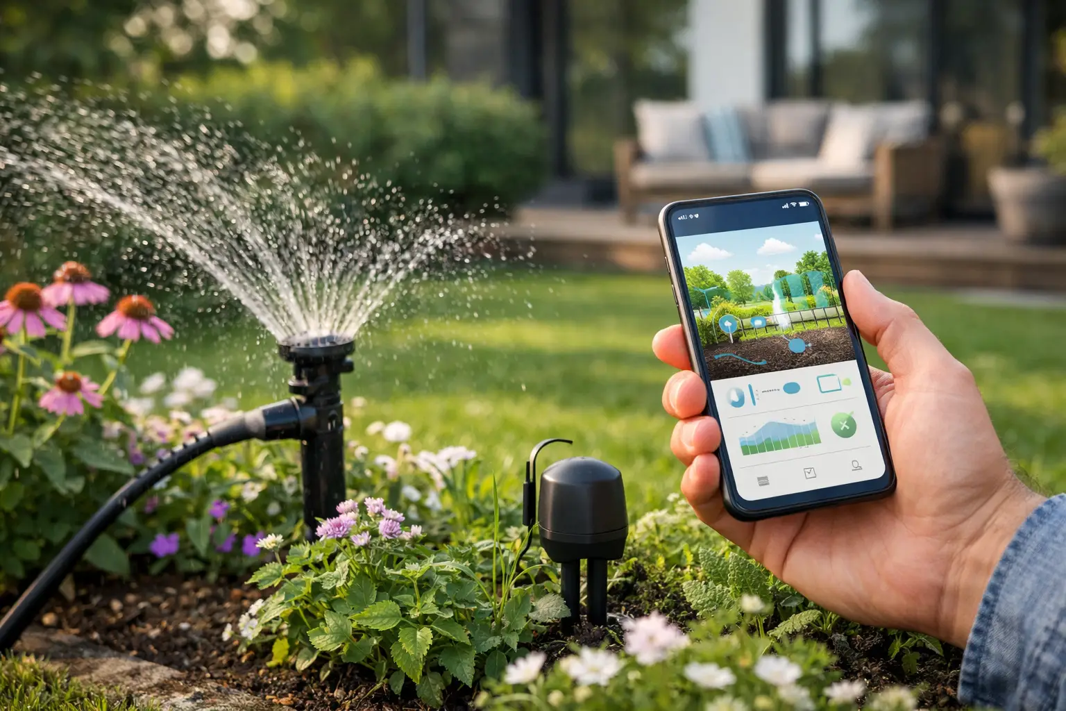 How a Smart Garden App Makes Watering Smarter