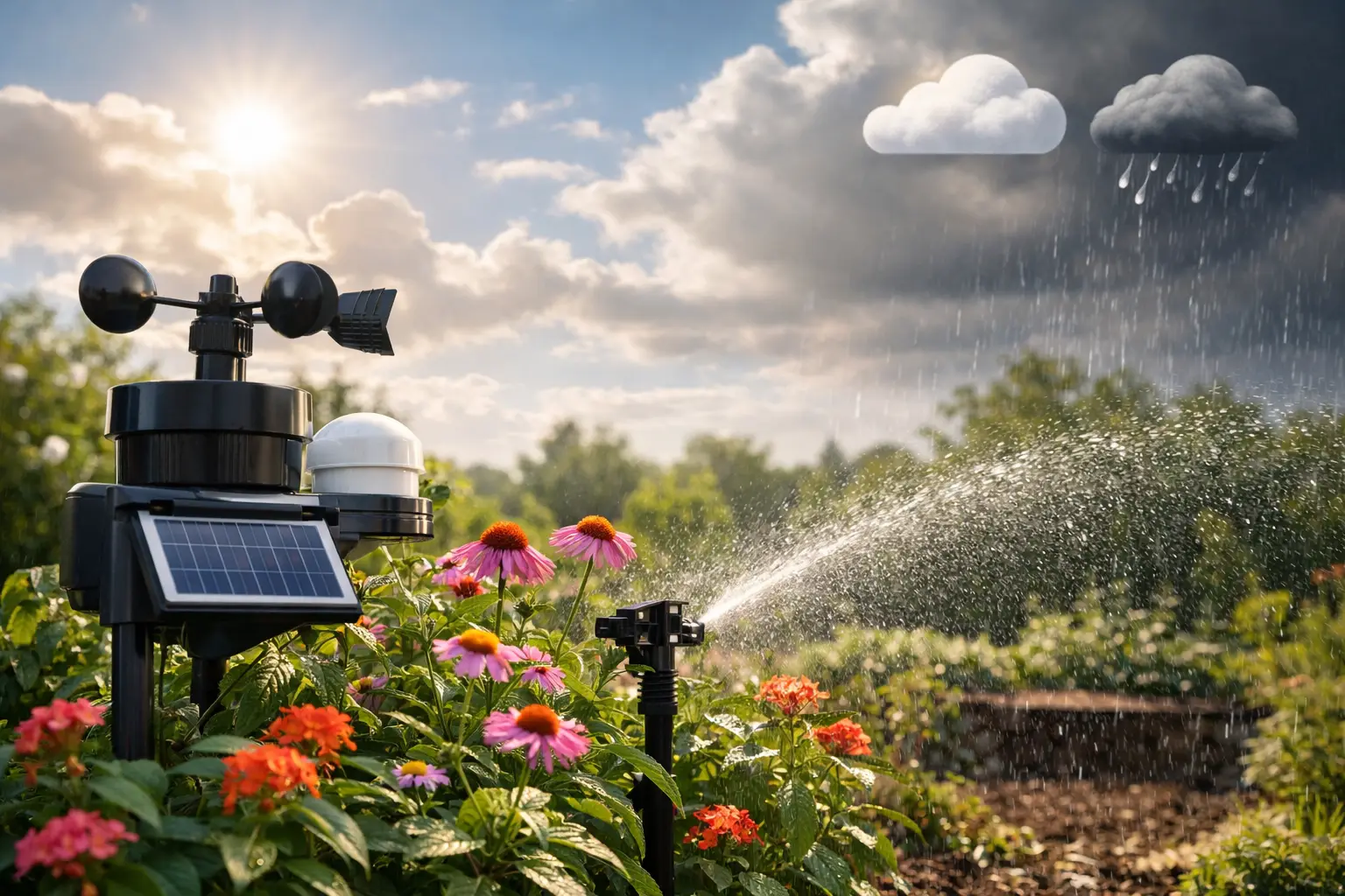 How Does Weather Based Watering Work in Gardens?