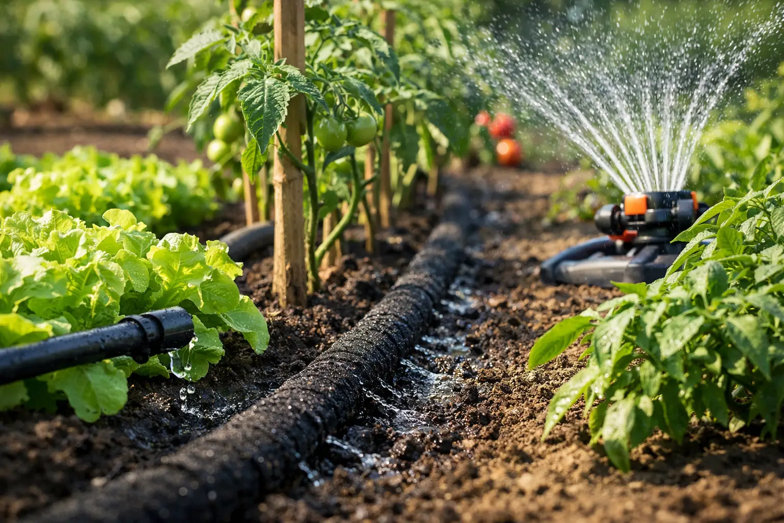 Best Watering System for Vegetable Garden