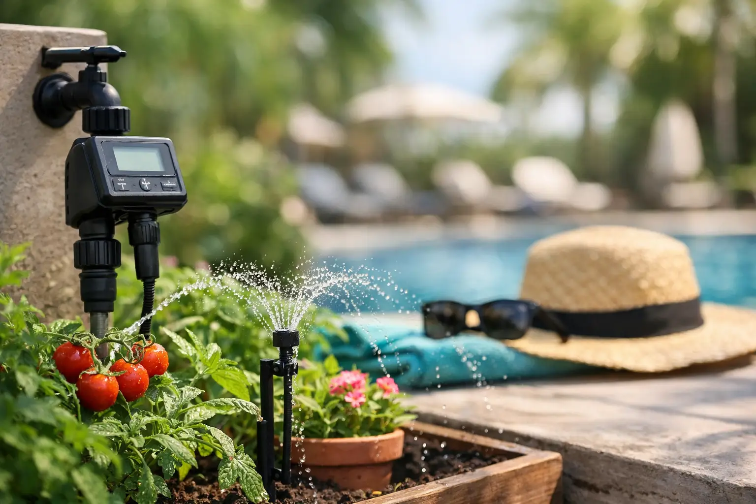 How to Automate Watering While on Holiday