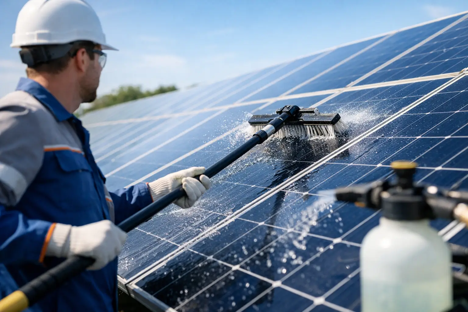 Solar Panel Cleaning: Protect Output and Glass